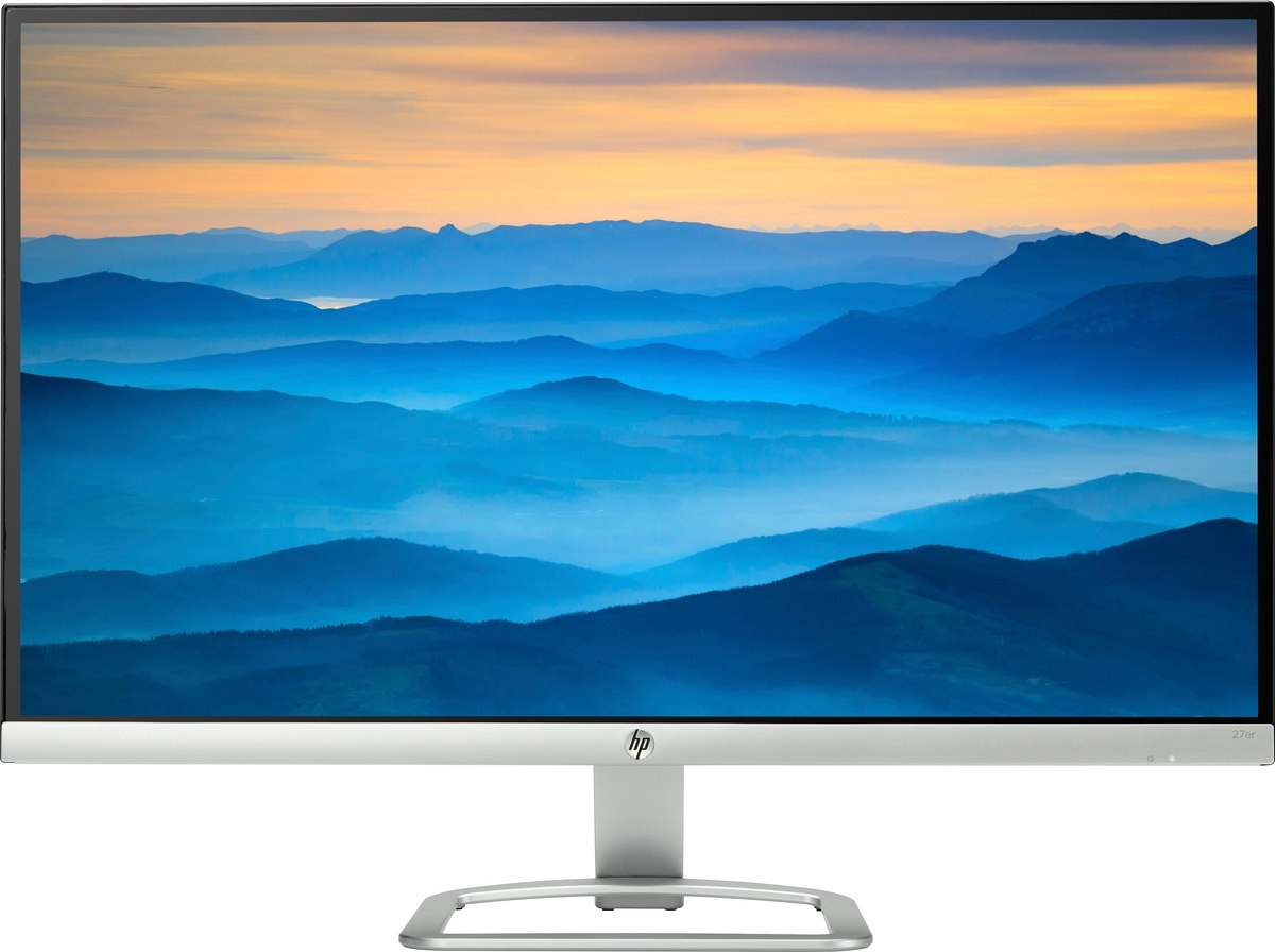 HP 27er 27インチ FullHD IPS液晶モニター - ディスプレイ・モニター本体